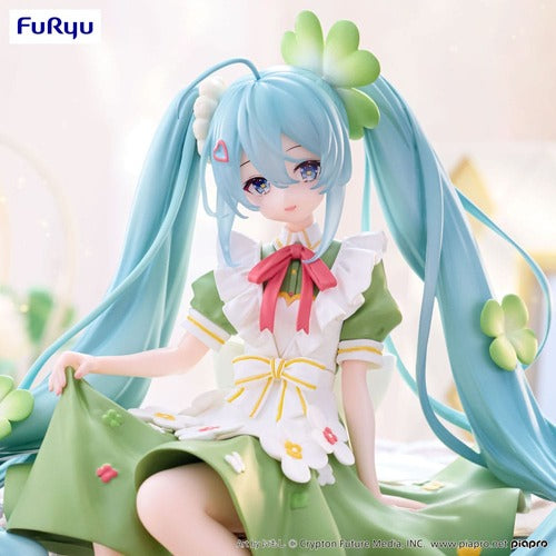 Hatsune Miku statuette PVC Noodle Stopper Flower Fairy Clover 15 cm