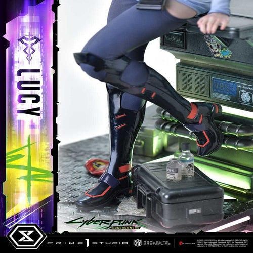 Cyberpunk: Edgerunners Real Elite Masterline Series Statue 1/4 Lucy Deluxe Bonus Version 50 cm
