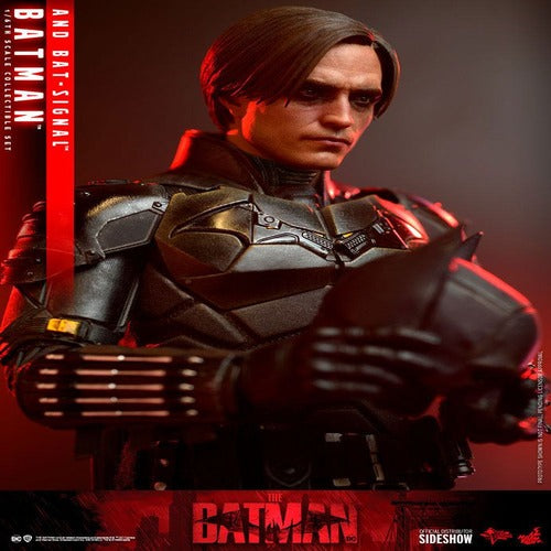 The Batman Movie Masterpiece Actionfigur 1/6 Batman with Bat-Signal 31 cm