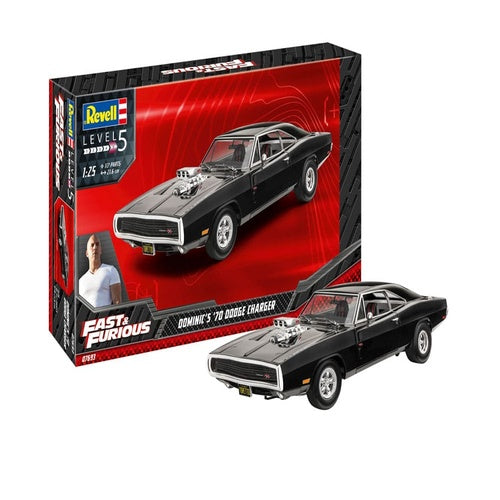 The Fast & Furious maquette Dominics 1970 Dodge Charger