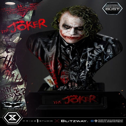 The Dark Knight Premium Büste The Joker 26 cm