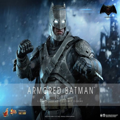Batman v Superman: Dawn of Justice Movie Masterpiece Actionfigur 1/6 Armored Batman 2.0 33 cm