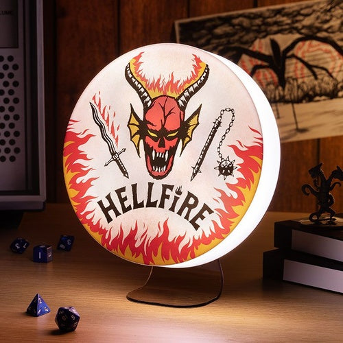 Stranger Things veilleuse Hellfire Club Logo 20 cm