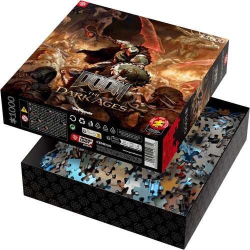 Doom The Dark Ages Puzzle Slayer's Rag 1000 pièces)