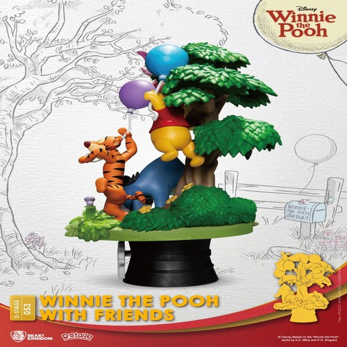 Disney diorama PVC D-Stage Winnie The Pooh With Friends 16 cm