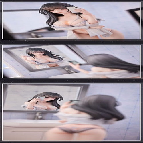 Original Character statuette PVC 1/6 Apocrypha Selfie Girl Illustration by hitomio16 Normal Edition 29 cm