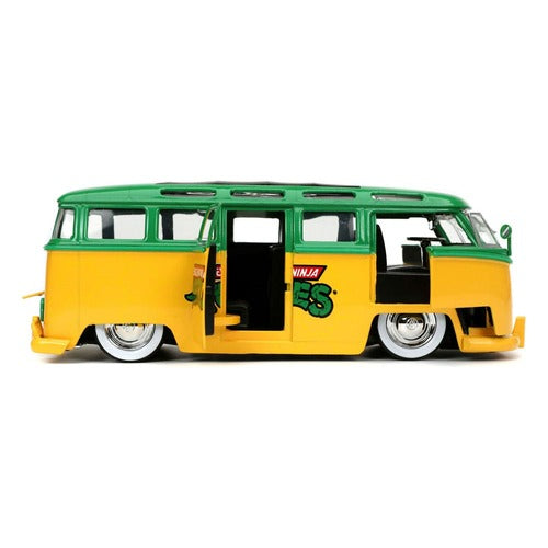 Tortues Ninja Véhicule 1/24 1962 VW Bus Leonardo