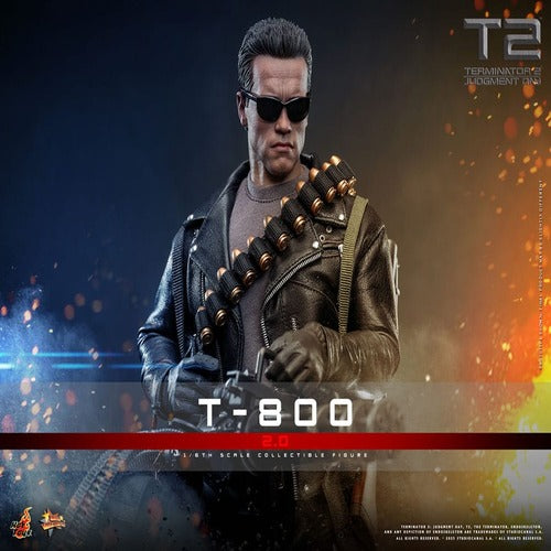 Terminator 2 figurine 1/6 Movie Masterpiece T-800 2.0 32 cm