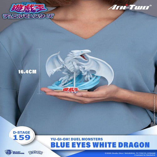 Yu-Gi-Oh! Duel Monsters D-Stage PVC Diorama Blue Eyes White Dragon 15 cm
