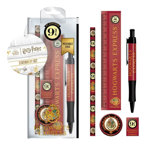 Harry Potter set papeterie 5 pièces Voie 9¾