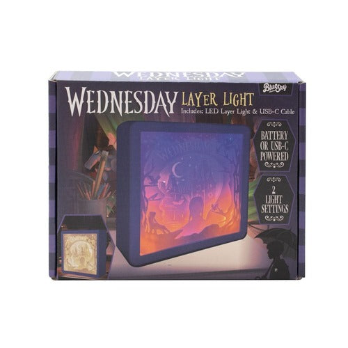 Wednesday lampe d´ambiance Layer Light Wednesday Silhouette 22 cm