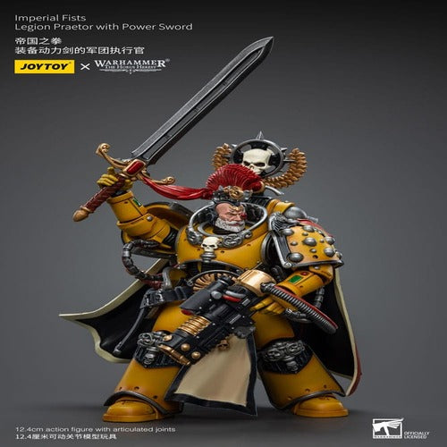 Warhammer The Horus Heresy figurine 1/18 Imperial Fists Legion Praetor with Power Sword 12 cm