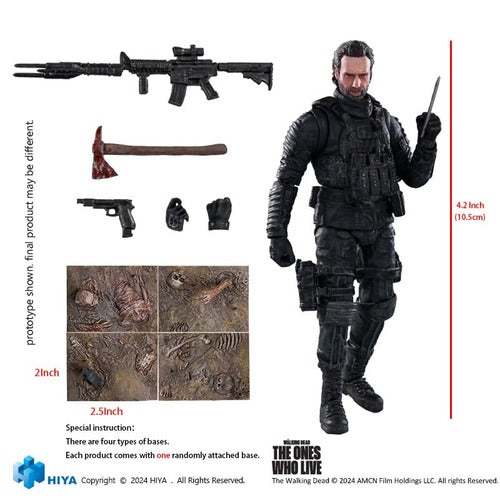 The Walking Dead: The Ones Who Lived figurine 1/18 Exquisite Mini Rick Grimes 11 cm