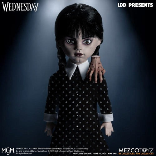Wednesday Living Dead Dolls poupée Wednesday Addams 25 cm