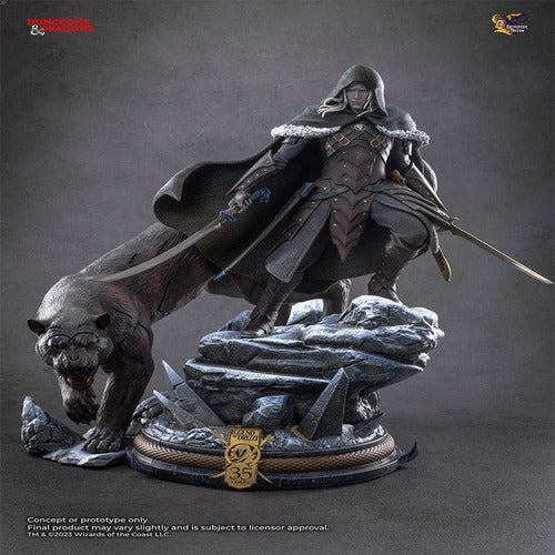 Dungeons & Dragons Statue 1/4 Drizzt Do'Urden (35th Anniversary Edition) Previews Exclusive 40 cm