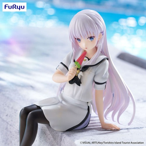 Summer Pockets statuette PVC Noodle Stopper Shiroha Naruse 15 cm