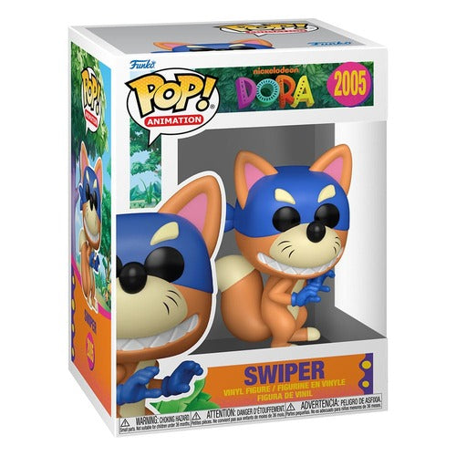 Dora l´exploratrice Figurine POP! Animation Vinyl Swiper 9 cm