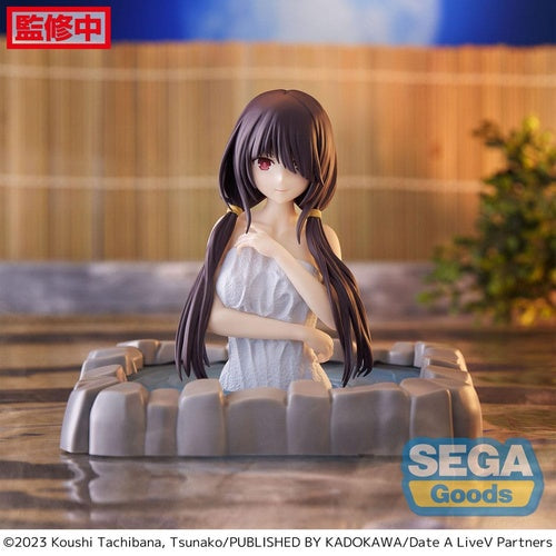Date A Live V statuette PVC Thermae Utopia Kurumi Tokisaki Pigtails 10 cm