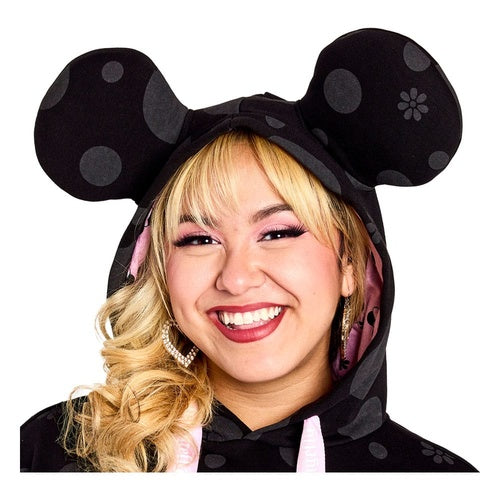 Disney by Loungefly Kapuzenpullover Unisex Minnie Rocks the Dots Florals Größe L
