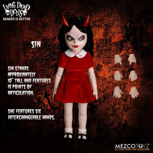 The Return of the Living Dead Dolls poupée Sin 25 cm
