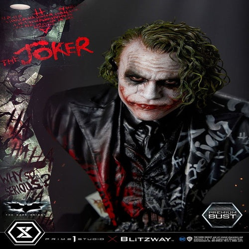 The Dark Knight Premium Büste The Joker 26 cm