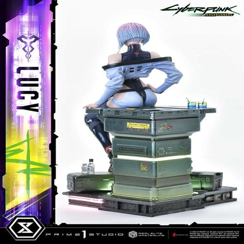 Cyberpunk: Edgerunners Real Elite Masterline Series Statue 1/4 Lucy Deluxe Bonus Version 50 cm