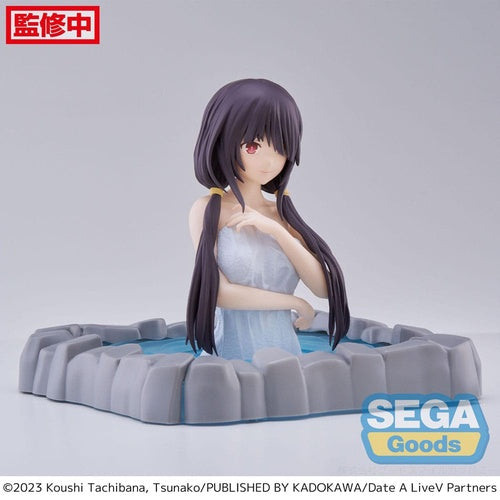 Date A Live V statuette PVC Thermae Utopia Kurumi Tokisaki Pigtails 10 cm