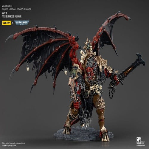 Warhammer 40k Figurine World Eaters Angron Daemon Primarch of Khorne 48 cm