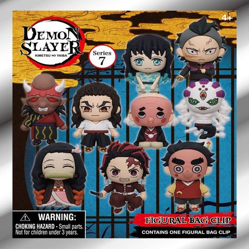 Demon Slayer présentoir porte-clés sac à dos 3D seriés 7 (24)