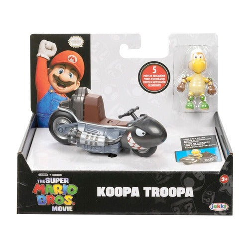 Super Mario Bros. le film assortiment figurines avec karts 6 cm (6)