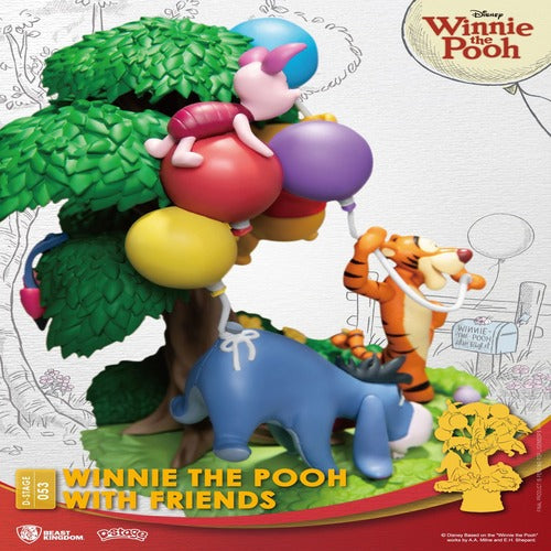Disney diorama PVC D-Stage Winnie The Pooh With Friends 16 cm