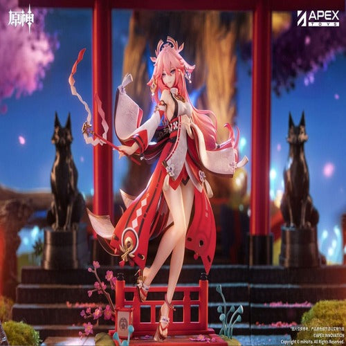 Genshin Impact statuette PVC 1/7 Yae Miko Astute Amusement Ver. 28 cm