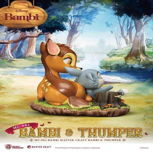 Disney statuette Master Craft Bambi & Thumper 26 cm