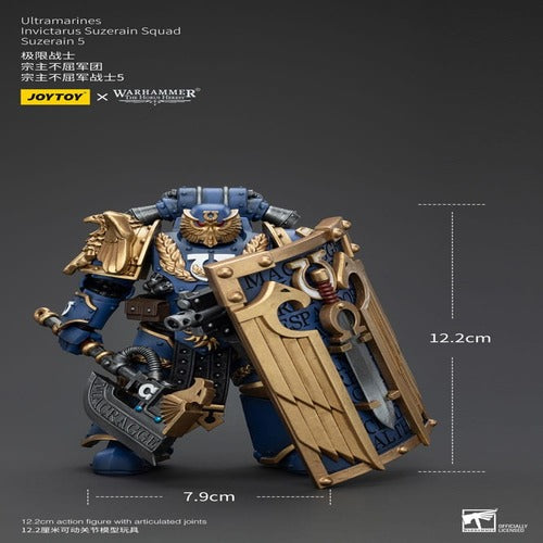 Warhammer The Horus Heresy figurine 1/18 Ultramarines Invictarus Suzerain Squad Suzerain 5 12 cm