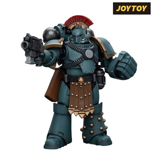 Warhammer The Horus Heresy figurine 1/18 Sons of Horus MKIV Tactical Squad Sergeant with Power Fist 12 cm