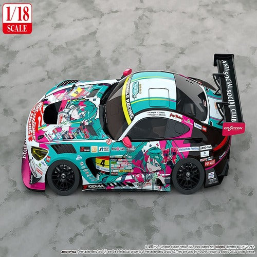 Hatsune Miku GT Project véhicule 1/18 Hatsune Miku AMG 2025 Season Opening Ver. 26 cm