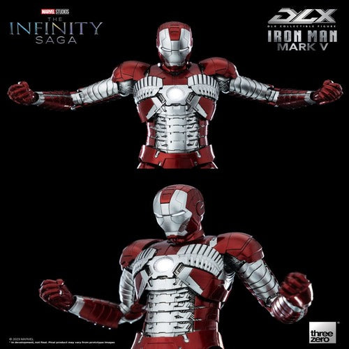 Infinity Saga figurine 1/12 DLX Iron Man Mark 5 17 cm
