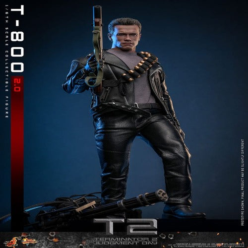 Terminator 2 figurine 1/6 Movie Masterpiece T-800 2.0 32 cm