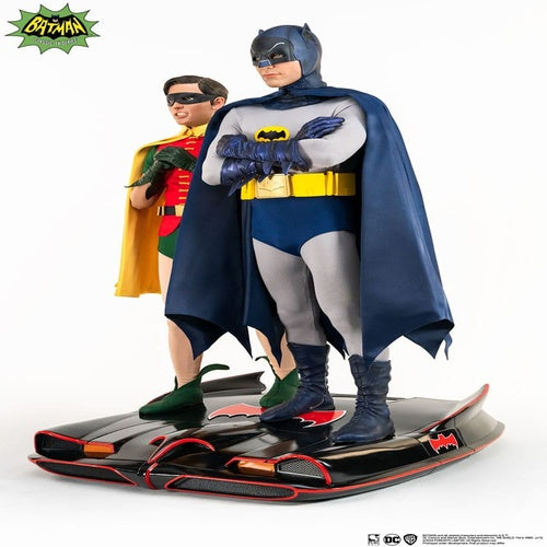 DC Comics statuette 1/4 Diorama Batman & Robin 1966 52 cm
