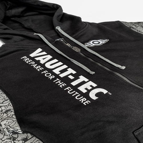 Fallout Kapuzenpullover mit Reißverschluß Vault-Tec Größe S