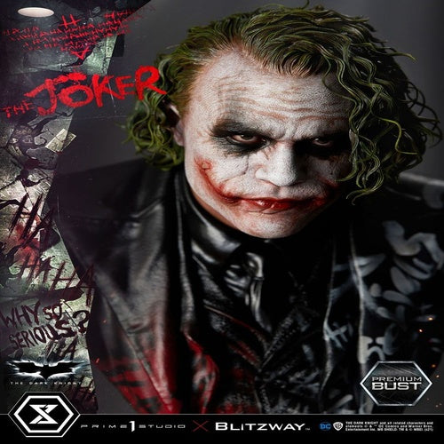 The Dark Knight Premium Büste The Joker 26 cm