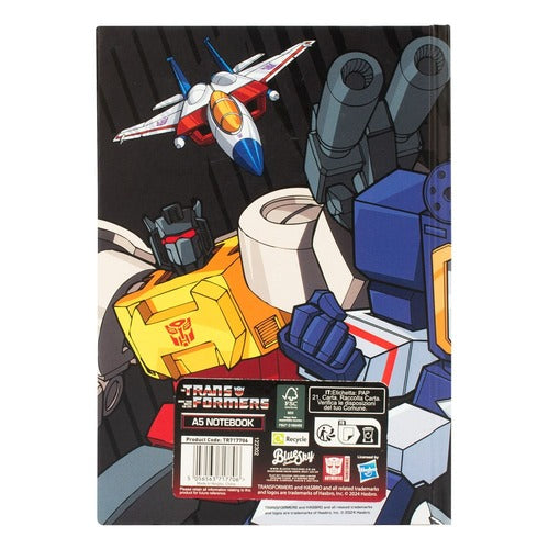 Transformers bloc-notes A5
