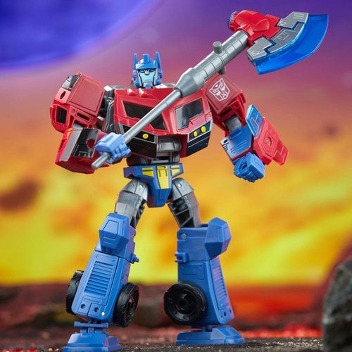 Transformers Generations Legacy United Voyager Class Actionfigur Animated Universe Optimus Prime 18 cm