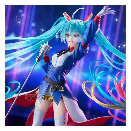 Gundam X Miku statuette PVC Banpresto Evolve Hatsune Miku Figure 21 cm