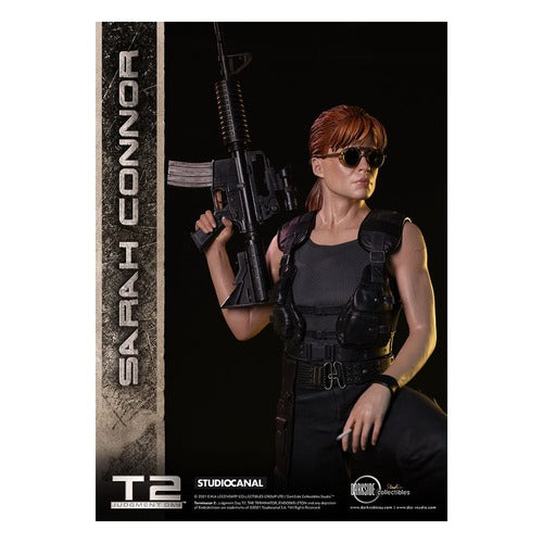 Terminator 2: Judgement Day 30th Anniversary statuette Sarah Connor 1/3 Exclusive 71 cm