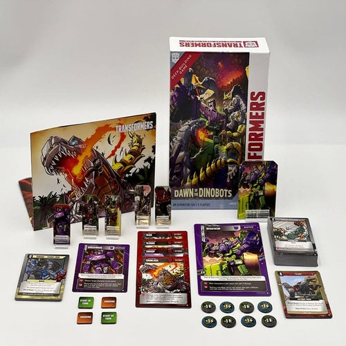 Transformers Jeu de cartes Deck-Building Dawn of the Dinobots Expansion *ANGLAIS*