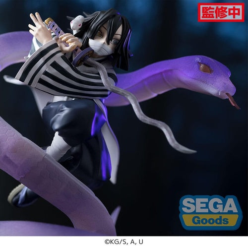 Demon Slayer: Kimetsu no Yaiba statuette PVC Xross Link Anime Obanai Iguro Hashira Training Arc 14 cm