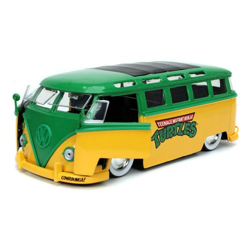 Tortues Ninja Véhicule 1/24 1962 VW Bus Leonardo