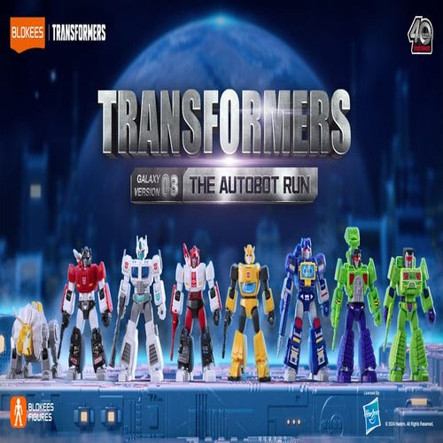 Transformers Blokees Plastic Model Kit Galaxy Version 03 The Autobot Run Sortiment (9)