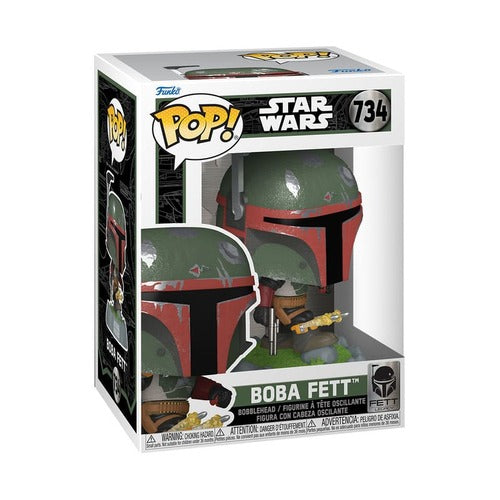 Star Wars: Fett Legacy POP! Vinyl figurine Boba Fett w/Rockets 9 cm